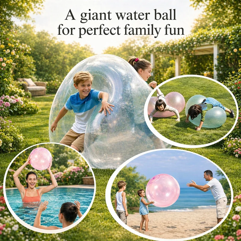 Large Inflatable Self-Sealing Outdoor Toy Ball