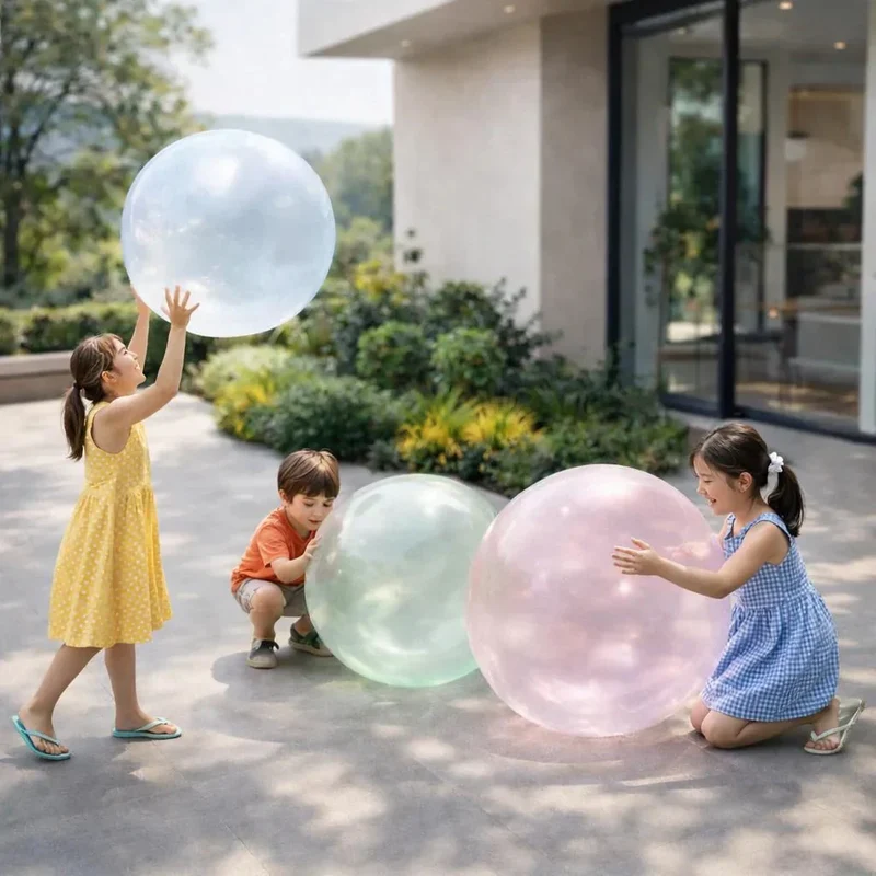 Large Inflatable Self-Sealing Outdoor Toy Ball