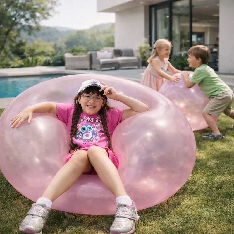 Large Inflatable Self-Sealing Outdoor Toy Ball