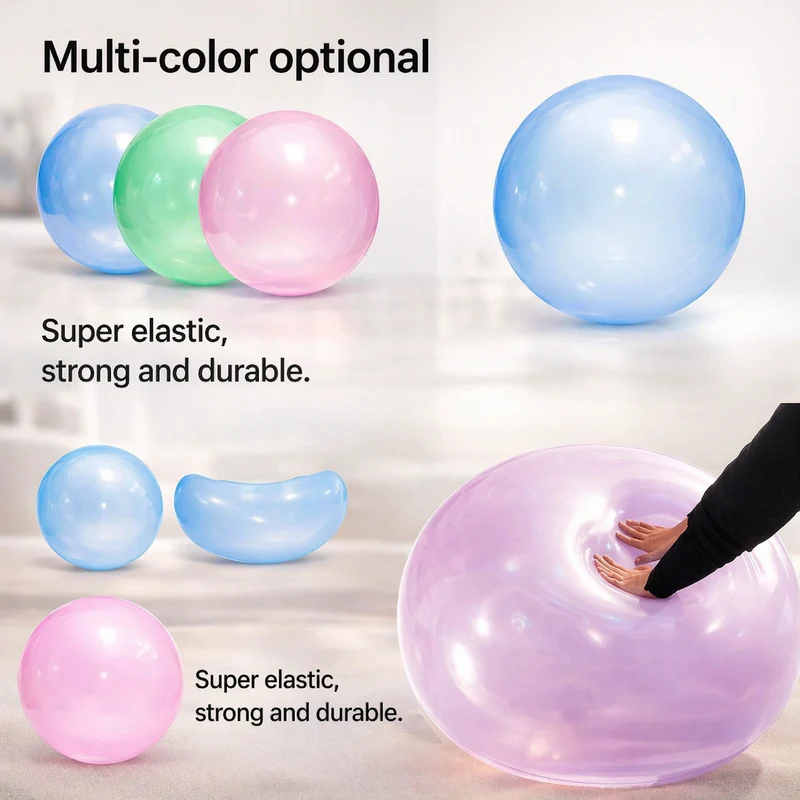 Large Inflatable Self-Sealing Outdoor Toy Ball
