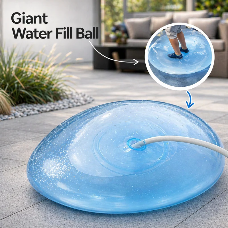 Large Inflatable Self-Sealing Outdoor Toy Ball