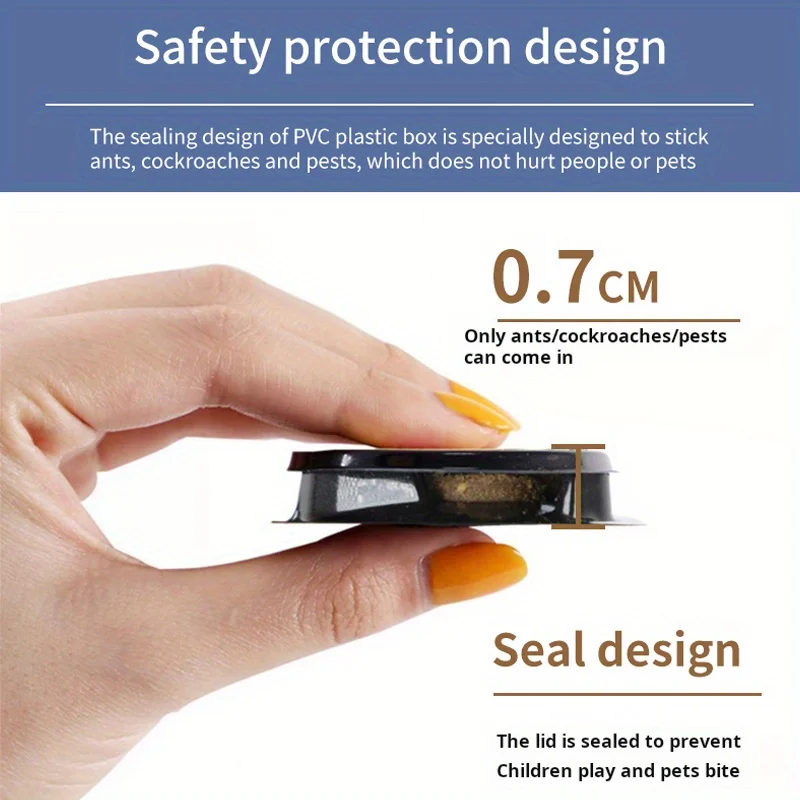 Sticky Ant Traps with Pet Safe Insecticide Free Adhesive Disposable Indoor Outdoor Pest Control