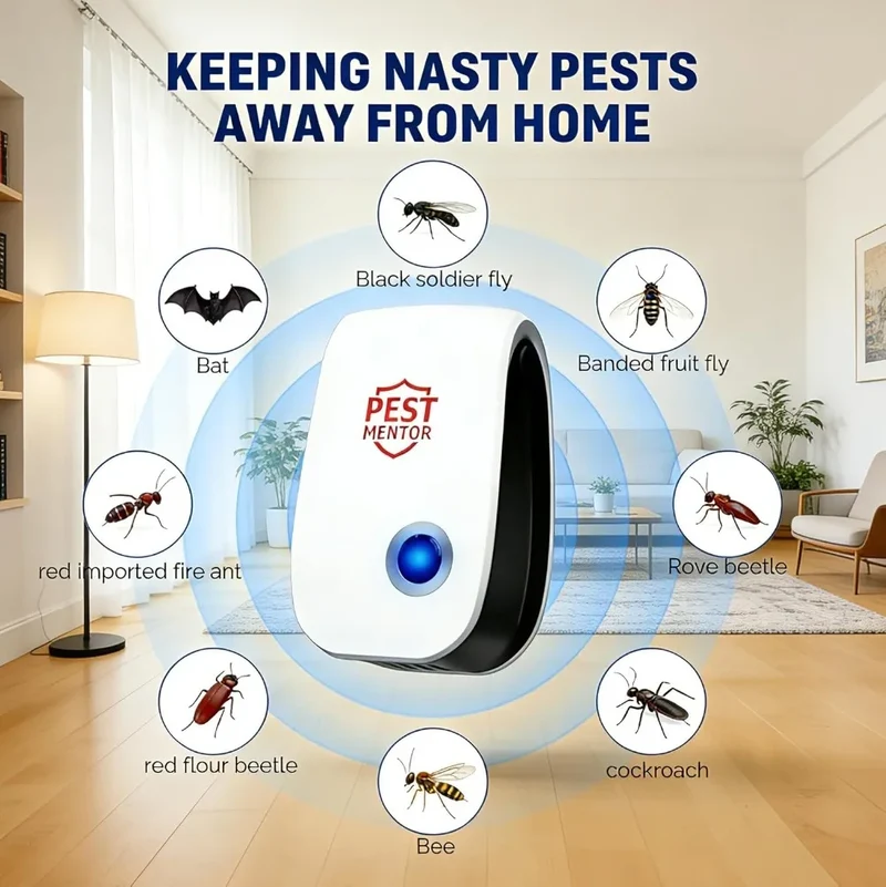 Plug-in Ultrasonic Indoor Pest Repeller