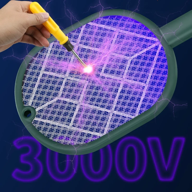 Electric USB Mosquito Swatter with UV Lamp