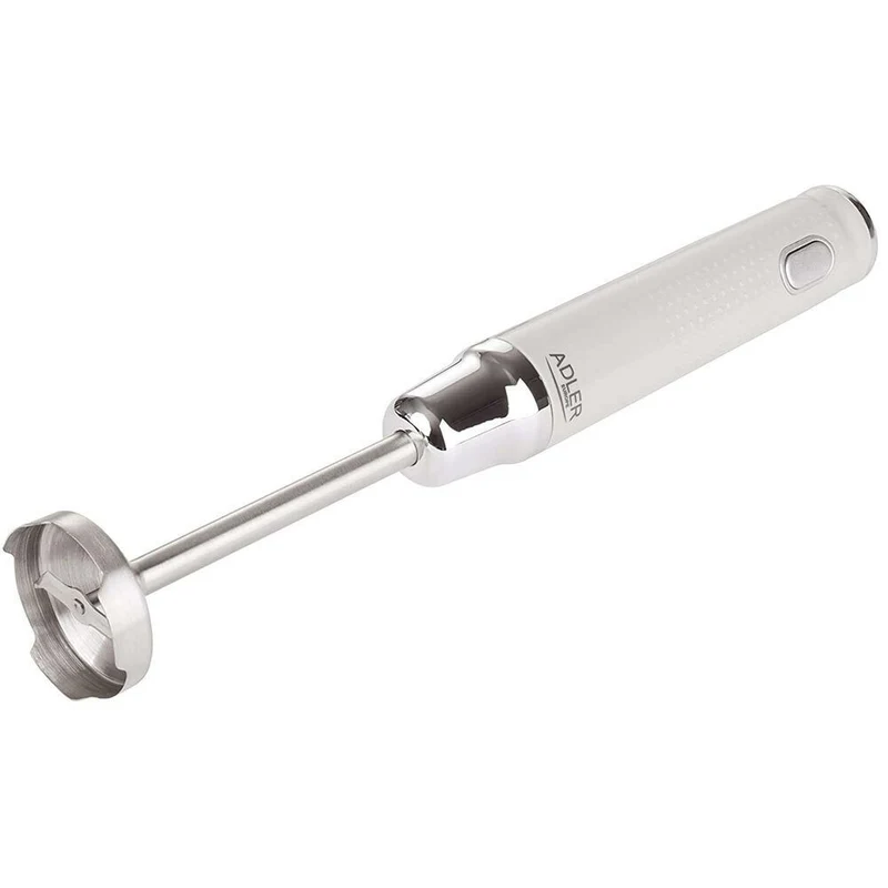 Frullatore ad Immersione 300W Lame e Gambo Acciaio Inox Tritautto Grigio