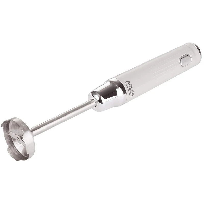 Frullatore ad Immersione 300W Lame e Gambo Acciaio Inox Tritautto Grigio