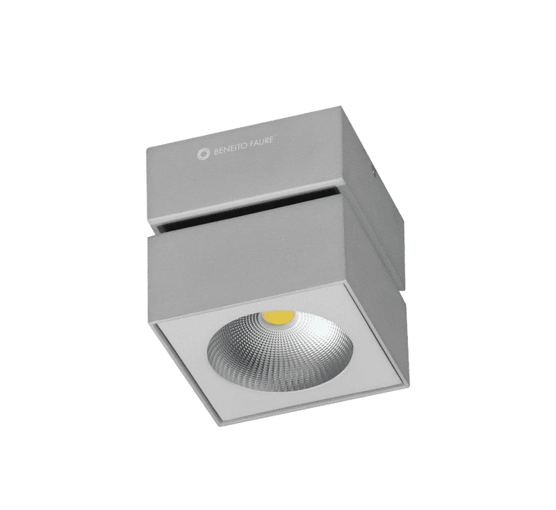 Faretto LED da Soffitto Beneito Faure Rubyc 15W 4000K Cromo Opaco