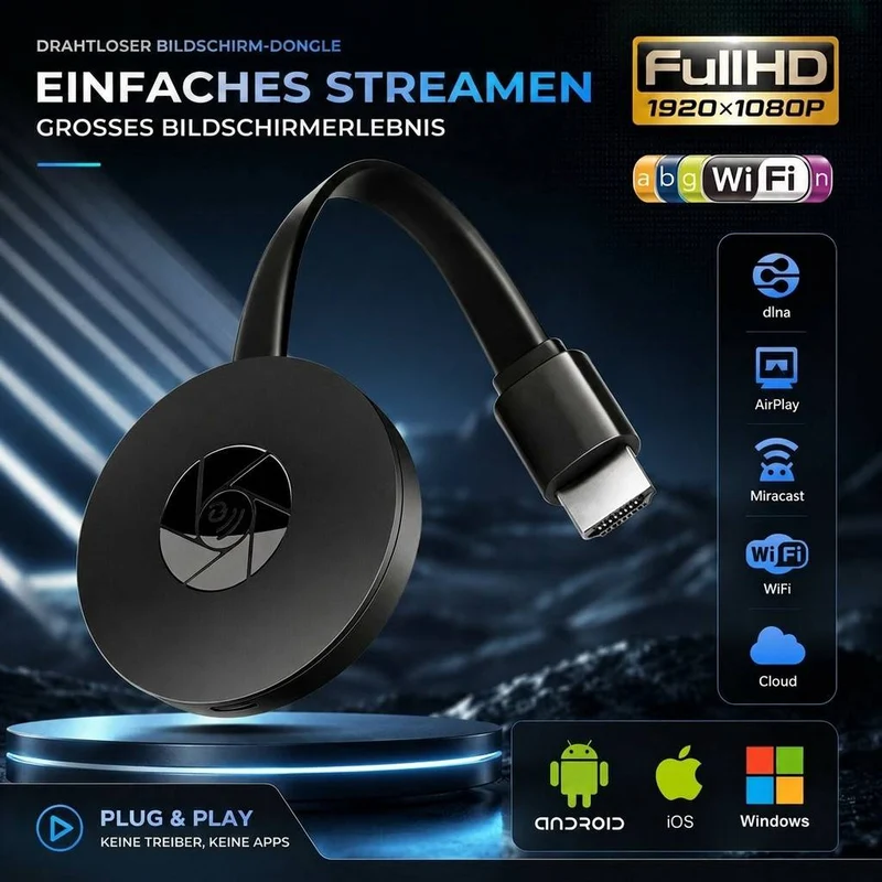 WLAN HDMI Adapter für Screen Mirroring | SpiegelFunk