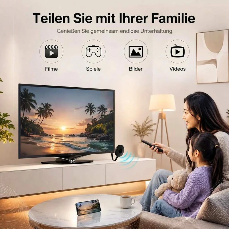 WLAN HDMI Adapter für Screen Mirroring | SpiegelFunk