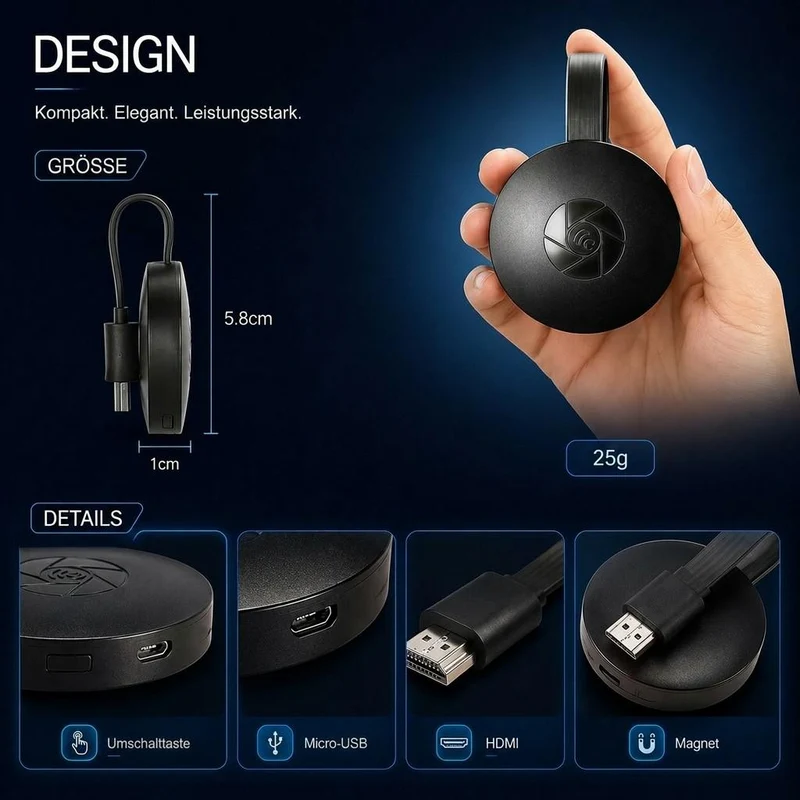 WLAN HDMI Adapter für Screen Mirroring | SpiegelFunk