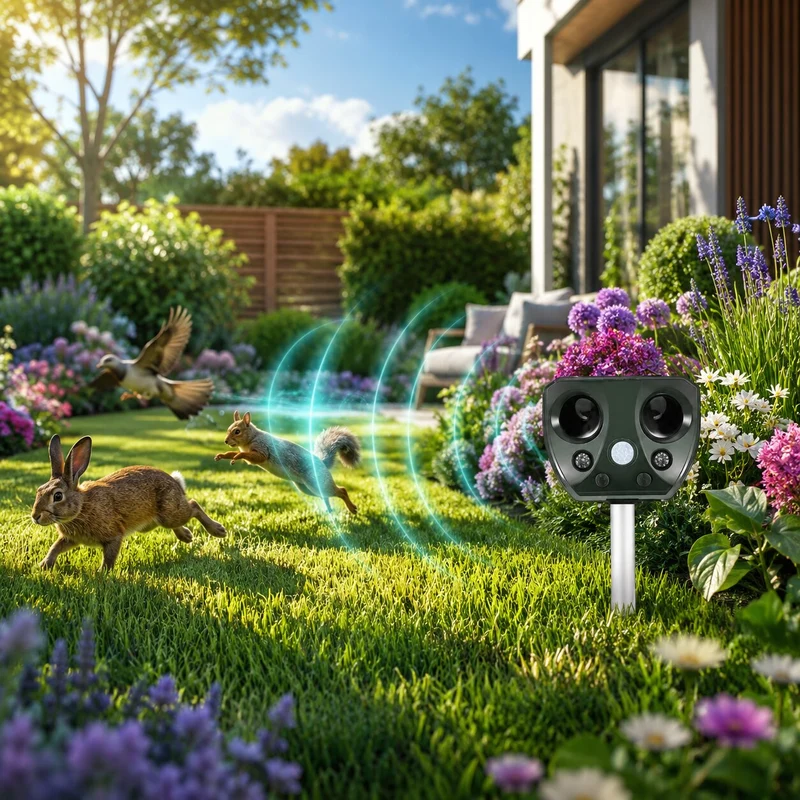 Solar Tiervertreiber für den Garten | Solarwacht