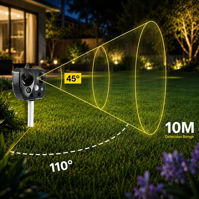 Solar Tiervertreiber für den Garten | Solarwacht