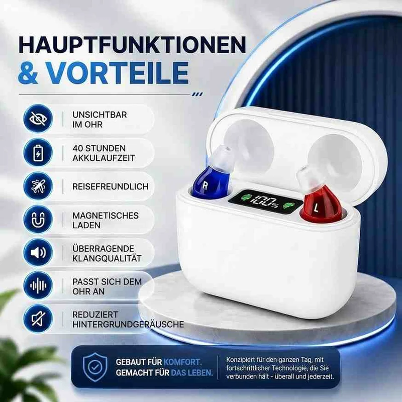 Unsichtbare In Ear Hörgeräte | OhrVellum