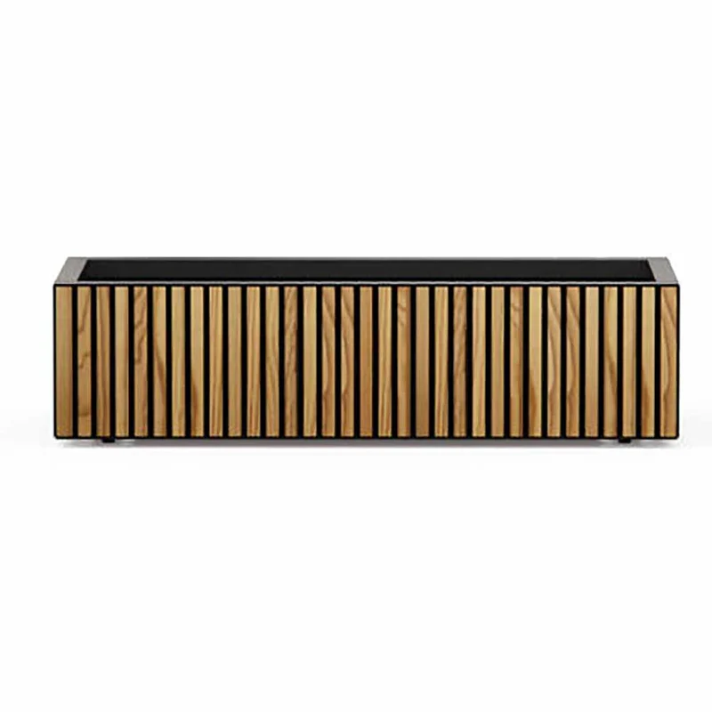 Fioriera Herstera deco planter Xic Wood 100x40x25cm 31835102