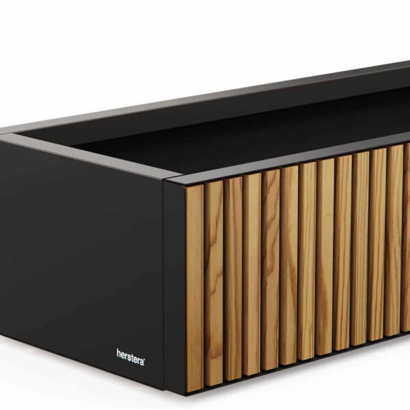Fioriera Herstera deco planter Xic Wood 100x40x25cm 31835102