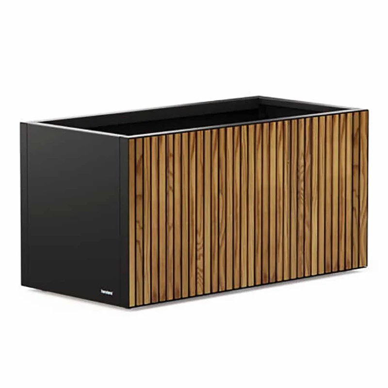 Fioriera Herstera Deco Planter Wood 100x50x50cm 31832102