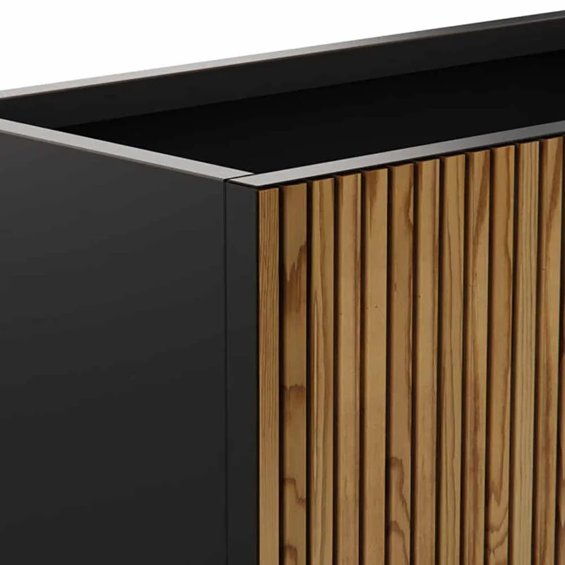 Fioriera Herstera Deco Planter Wood 100x50x50cm 31832102