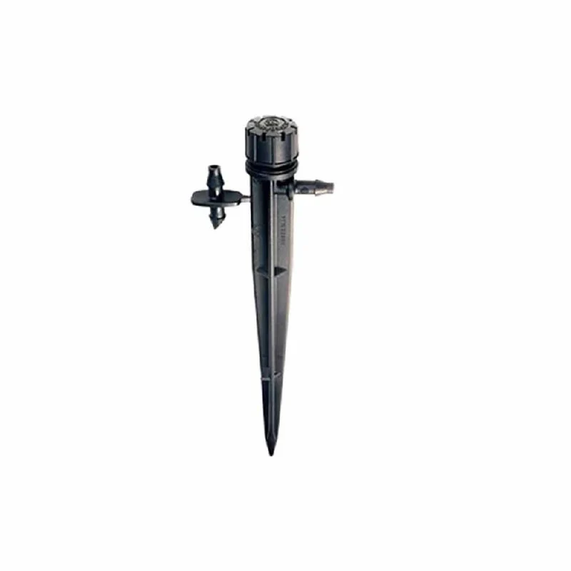 Gocciolatore Bubbler a 360° di fine linea montato su picchetto 15pezzi Rain