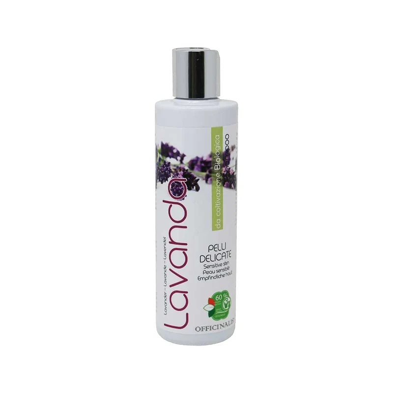 Shampoo per cani e gatti alla Lavanda tonificante rinfrescante e lenitivo 250ml Officinalis