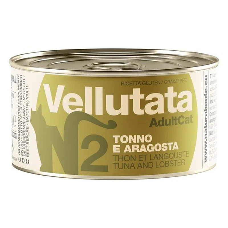 Vellutata Natural Code V2 Tonno e Aragosta Alimento Umido per Gatti Adulti 85g