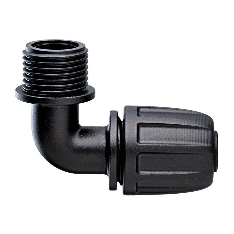 Gomito per irrigazione 1/2" Block-system Rainjet Claber