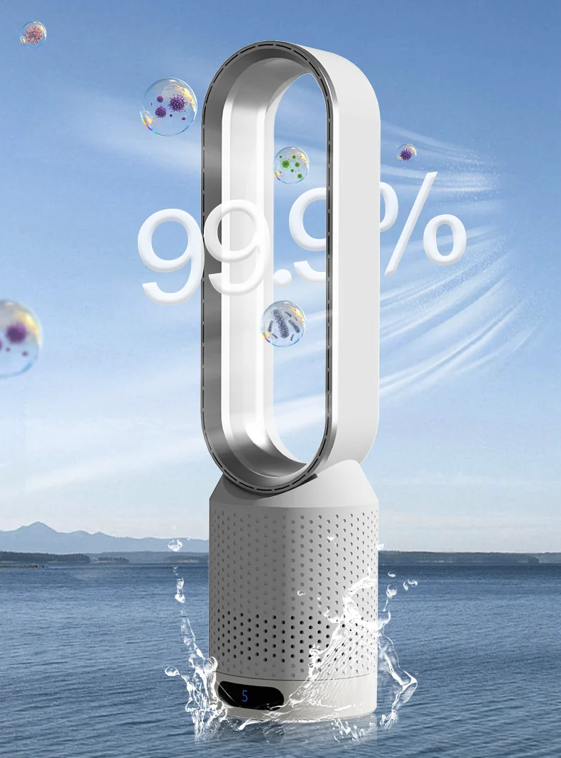 Rafraîchisseur d'air 3 en 1 HEPA et ioniseur - Climat sain