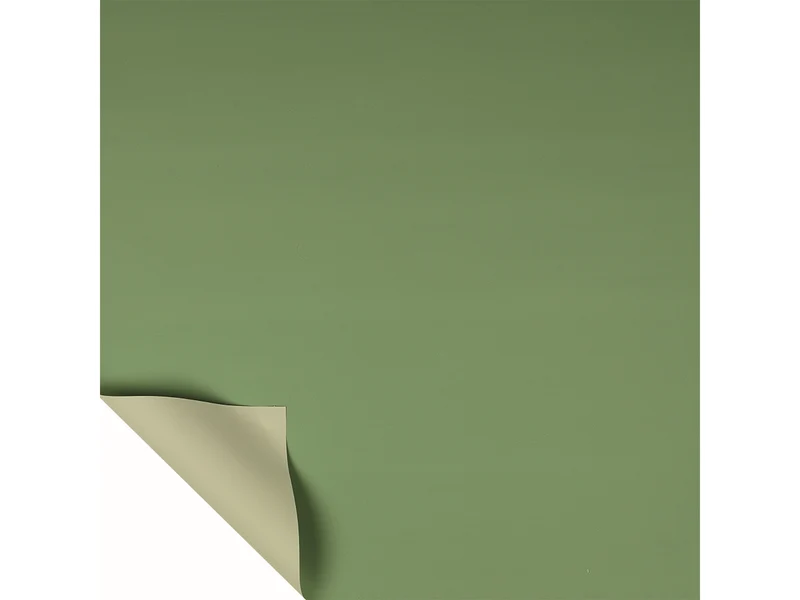 Bobine perlato fondo pieno 2l. 40my 0,80x20mt bicolor verde mandorla191