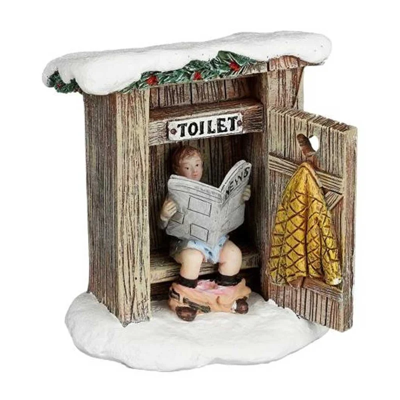 TOILET DI MONTAGNA - WOODEN OUTDOOR TOILET