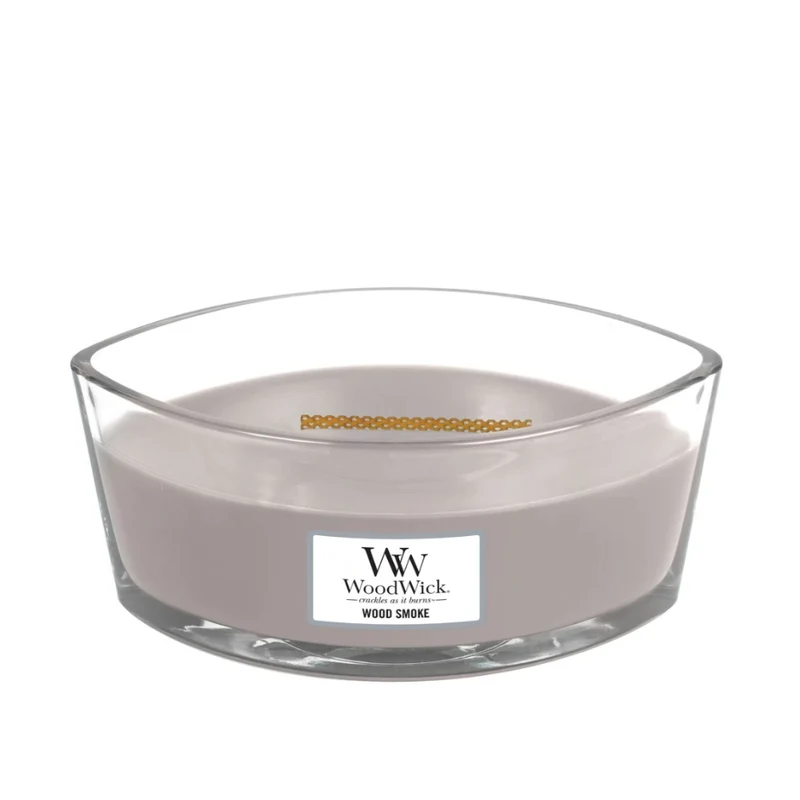 CANDELA ELLIPSE JAR WOOD SMOKE