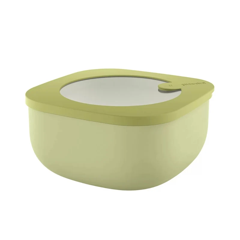 CONTENITORE ERMETICO 975CC "STORE&MORE BIO" PER FRIGO/FREEZER/FORNO A MICROONDE VERDE AVOCADO