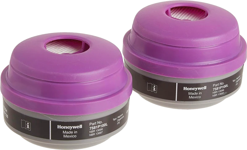North Organic Vapor & P100 Cartridge/Filter Combo