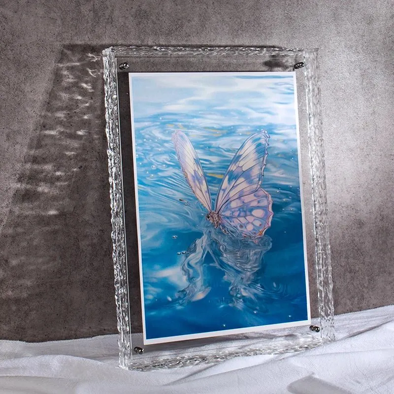 Cadre Photo Acrylique - Transparent, Coloré, Moderne