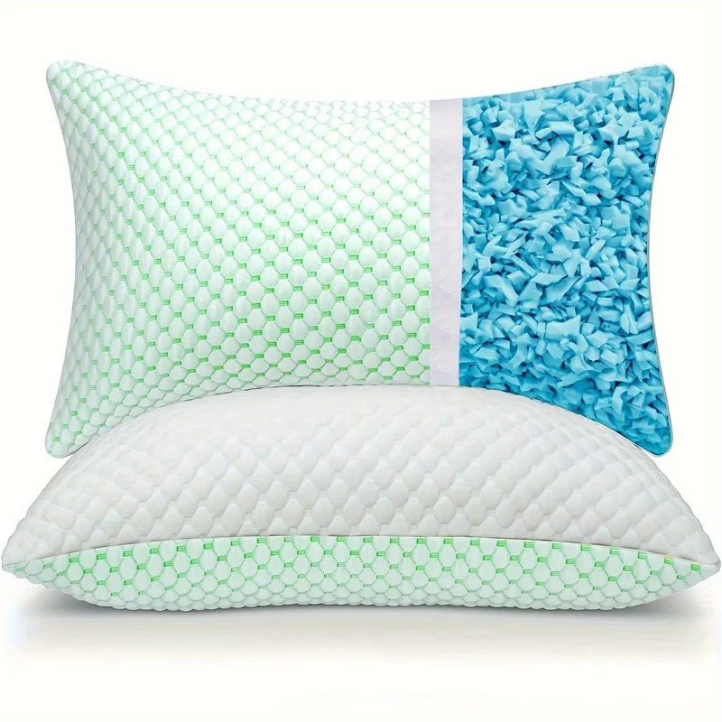 Coussin Mousse Rafraîchissant - Bambou