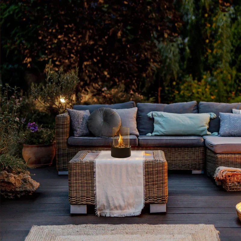 Cheminée de table CozyFlame - Sans fumée - Bioéthanol - Design moderne