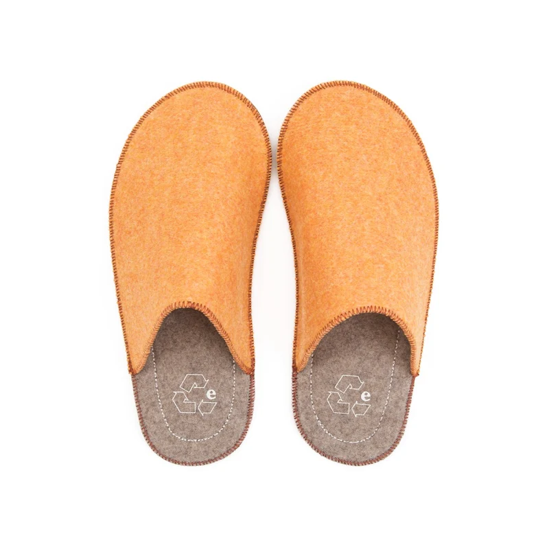 PANTOFOLE "LA PANTOFOLA SABBIA/MANDARINO " M TG.35/38