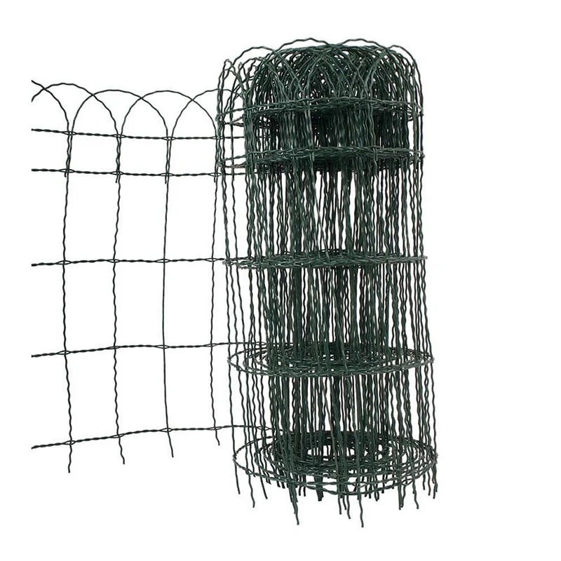 Rete per aiuole acciaio plastificato 10xH0,40m Verdemax V009019