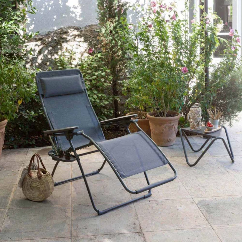 Poltrona relax Lafuma Futura XL Duo Obsidian Titane LFM3116 9718