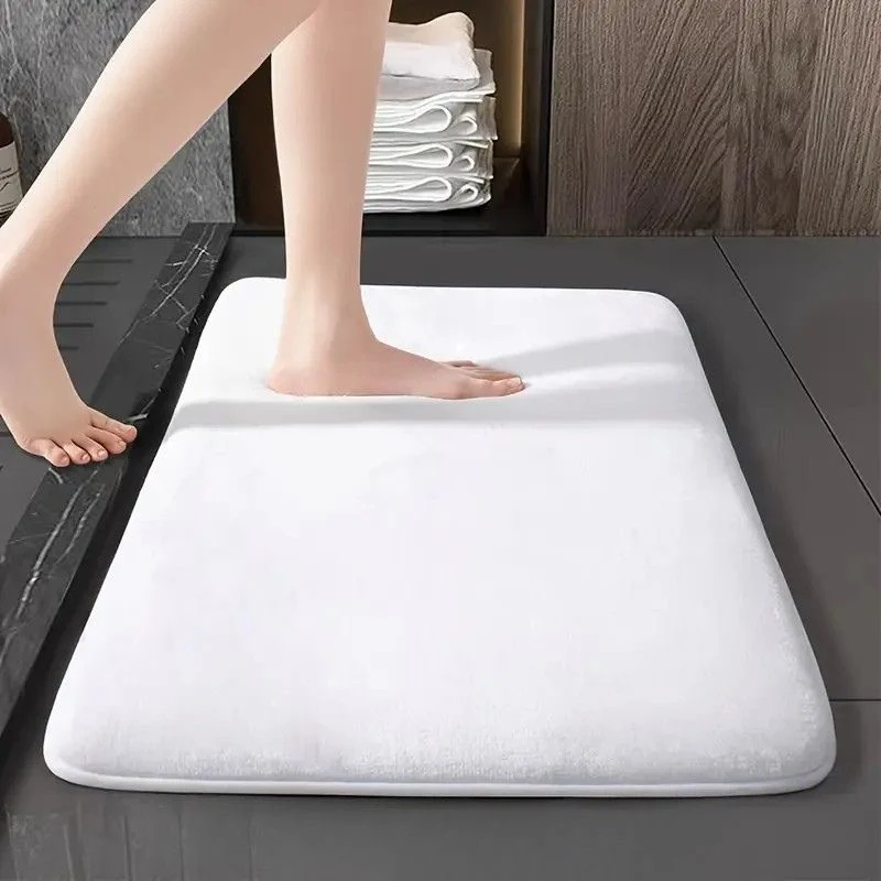 Tapis Bain Absorbant - Mémoire de Forme - Antidérapant