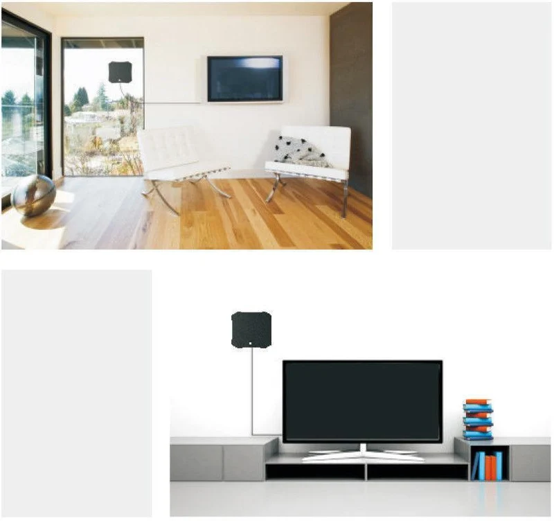 Antenne HDTV Intérieure - Réception Cristalline
