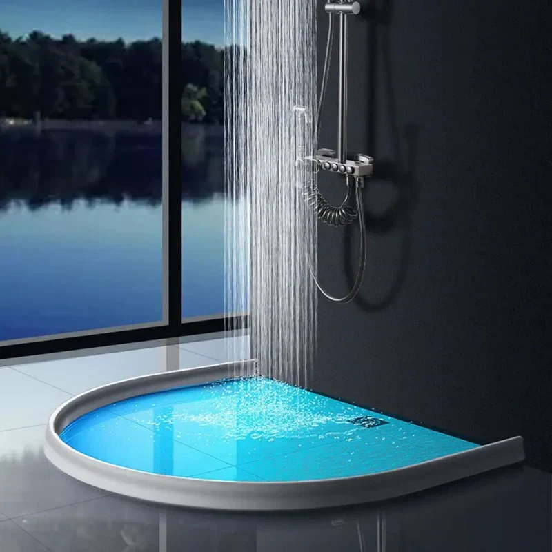 Joint Silicone Étanche - Barrière Douche WaterStop - Installation Facile