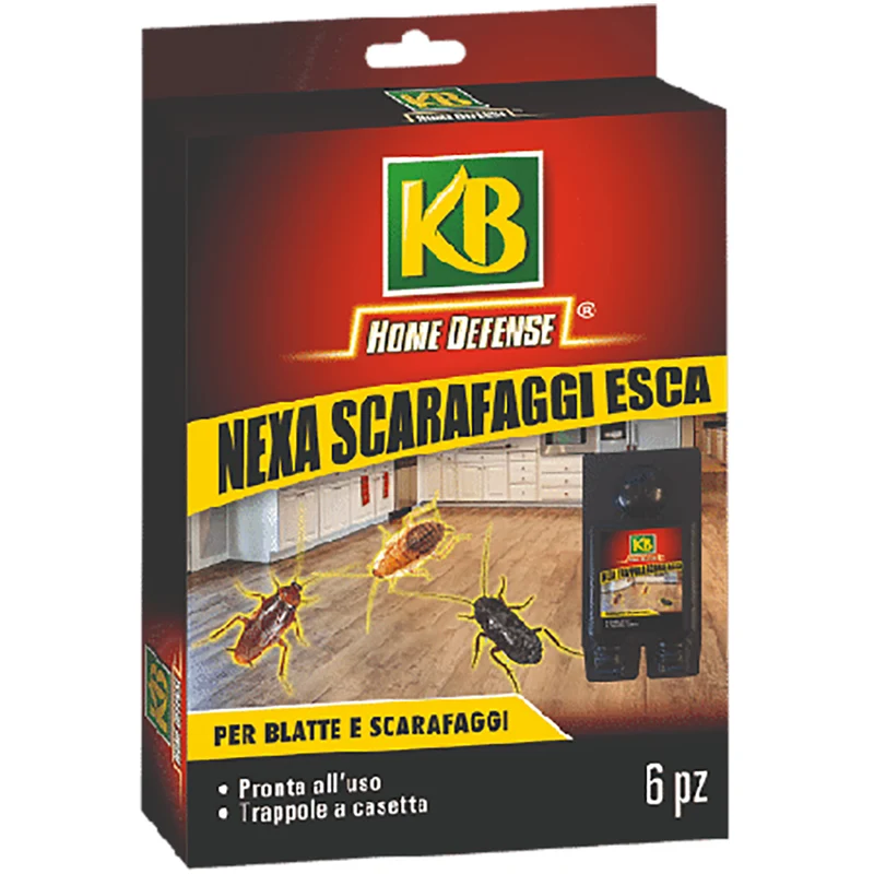 Insetticida Nexa esca scarafaggi gel 6 pezzi