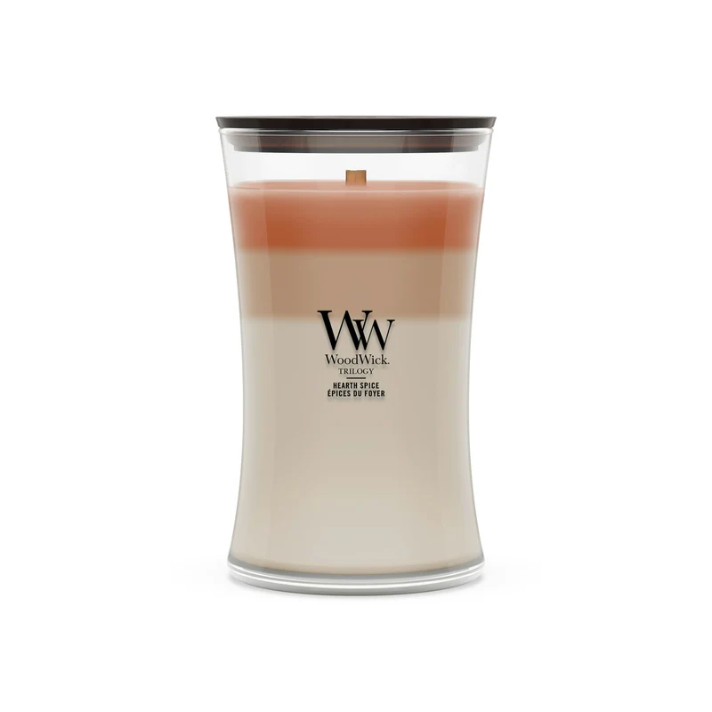 Candela profumata Trilogy Hearth Spice 610g WoodWick
