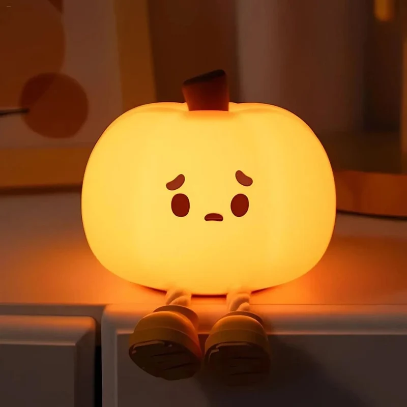 Silicone Night Light with Touch Control Rechargeable Battery Powered Animal Design