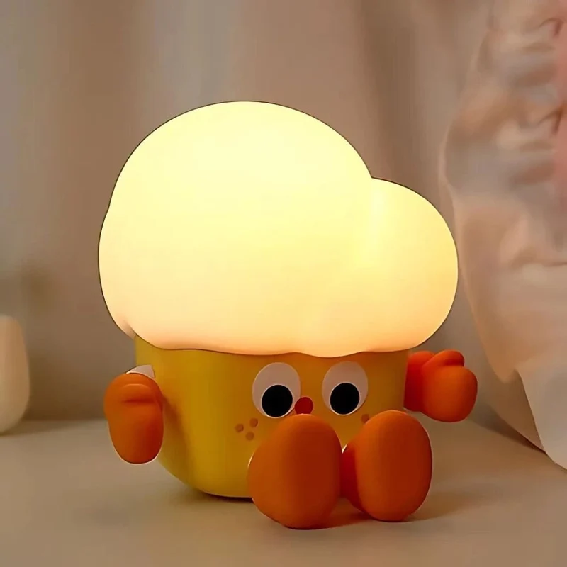 Silicone Night Light with Touch Control Rechargeable Battery Powered Animal Design