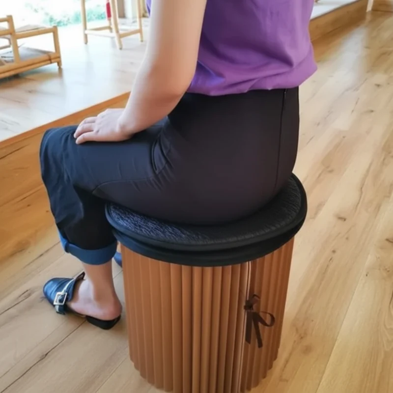 Desk Chair Seat Cushion with 360° Swivel Rotation and Soft Padded Support