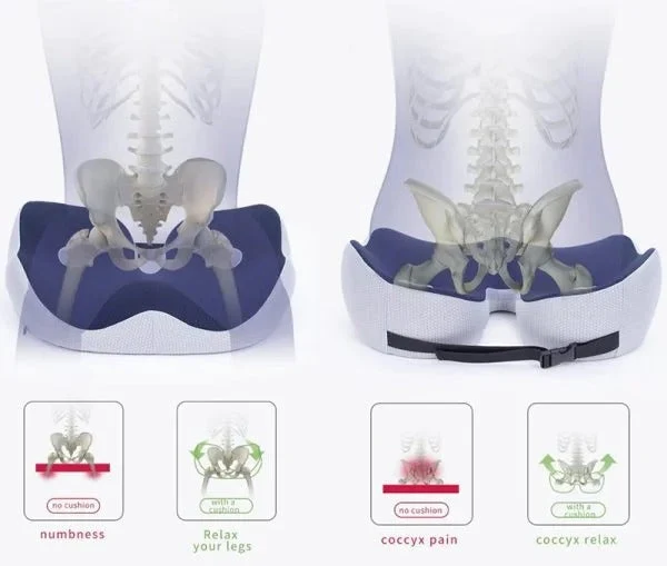Adjustable Pressure-Relief Cushion