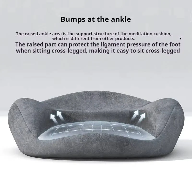 Posture-Supporting Meditation Cushion