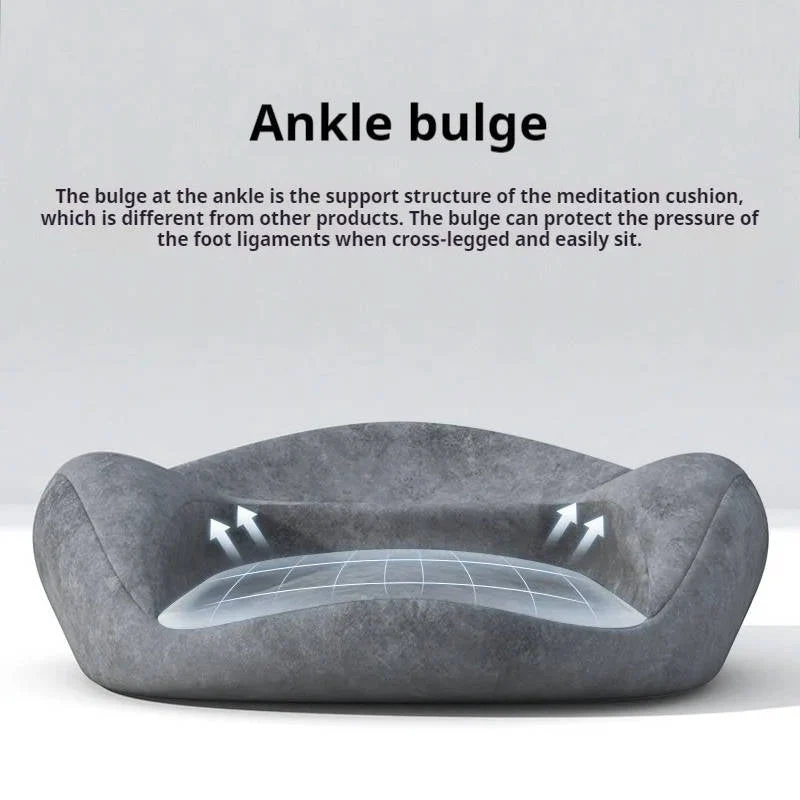 Posture-Supporting Meditation Cushion