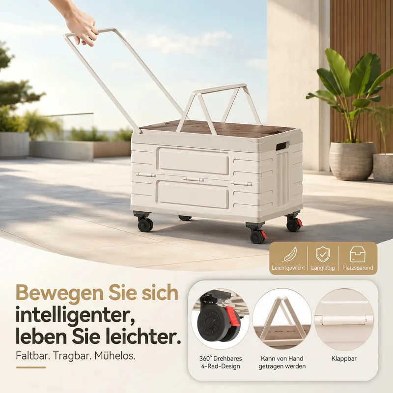 Faltbarer Bollerwagen | Eichenroll