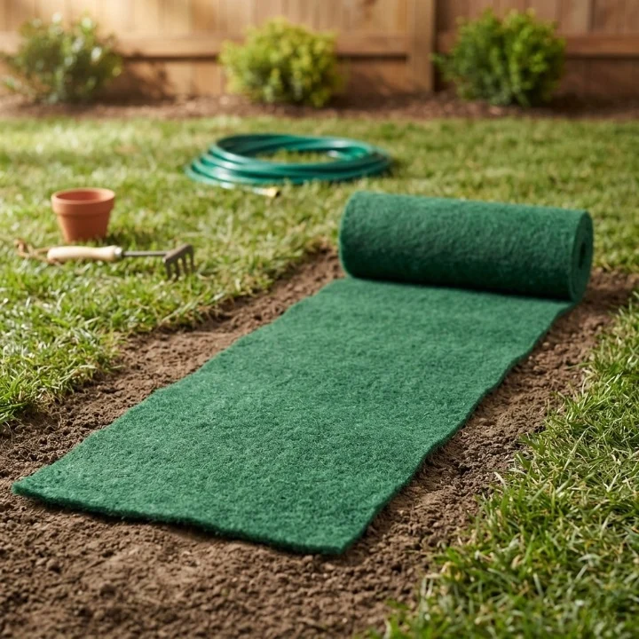 Gazonmat met Zaad – 2 Stuks, Knipbaar & Biologisch Afbreekbaar